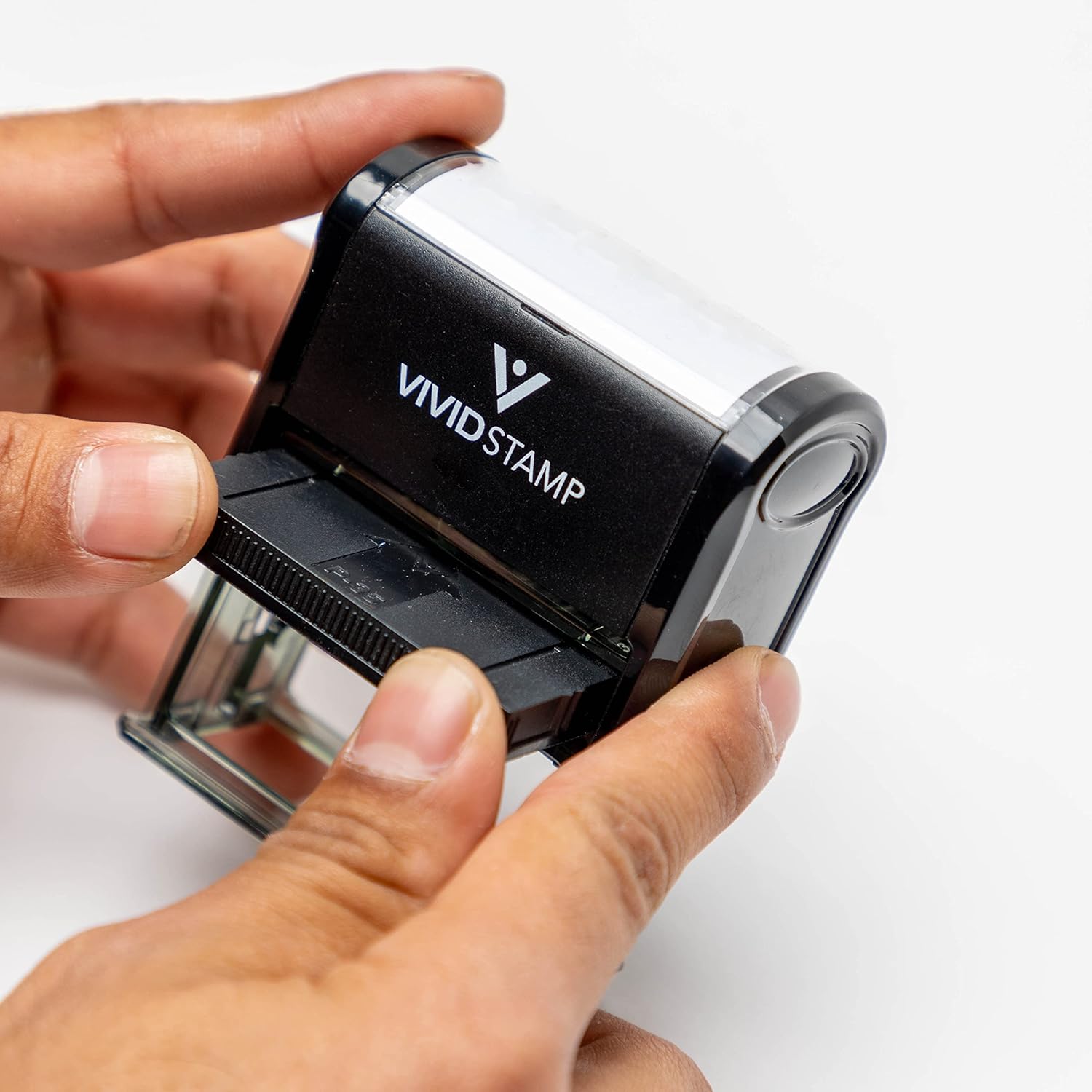 Vivid Stamp Completado con sellos de ayuda del profesor para calificar sellos de goma autoentintados (tinta en blanco) – Q-200