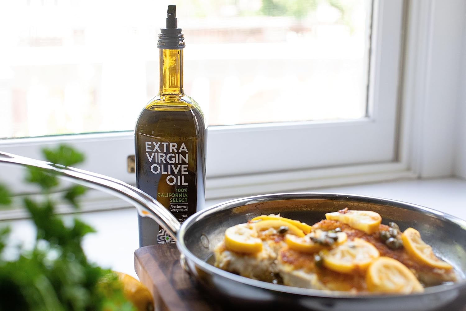Cobram Estate California Select – Aceite de oliva virgen extra  Primero prensado en frío, sin OMG, apto para dieta cetogénica, alto en