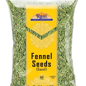 Rani – Semillas de hinojo (Saunf Sabut) – Especias enteras de 3.5 onzas (3.53oz)  Todo natural  Apto para gluten  Sin OMG  Veganas  Origen indio Rani – Semillas de hinojo (Saunf Sabut) – Especias enteras de 3.5 onzas (3.53oz)  Todo natural  Apto para gluten  Sin OMG  Veganas  Origen indio