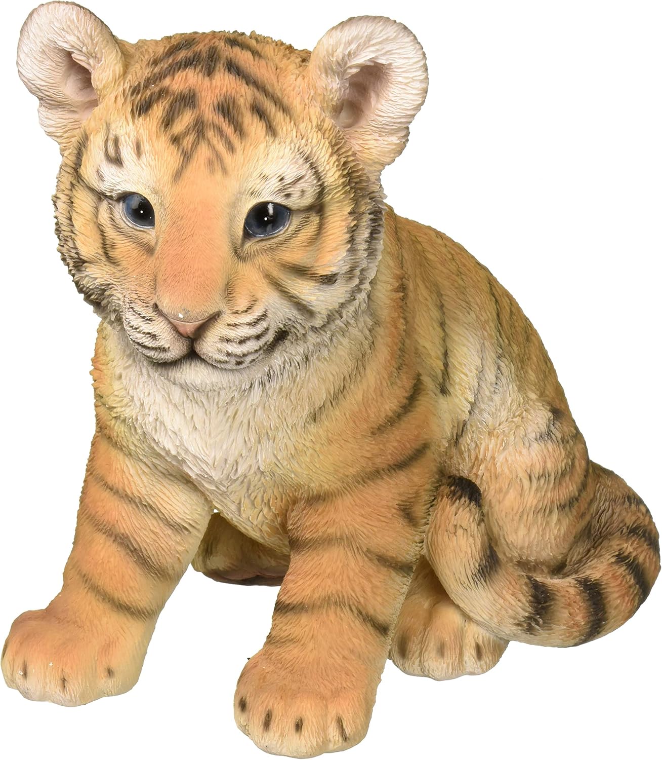 Tigre bebé sentado estatua