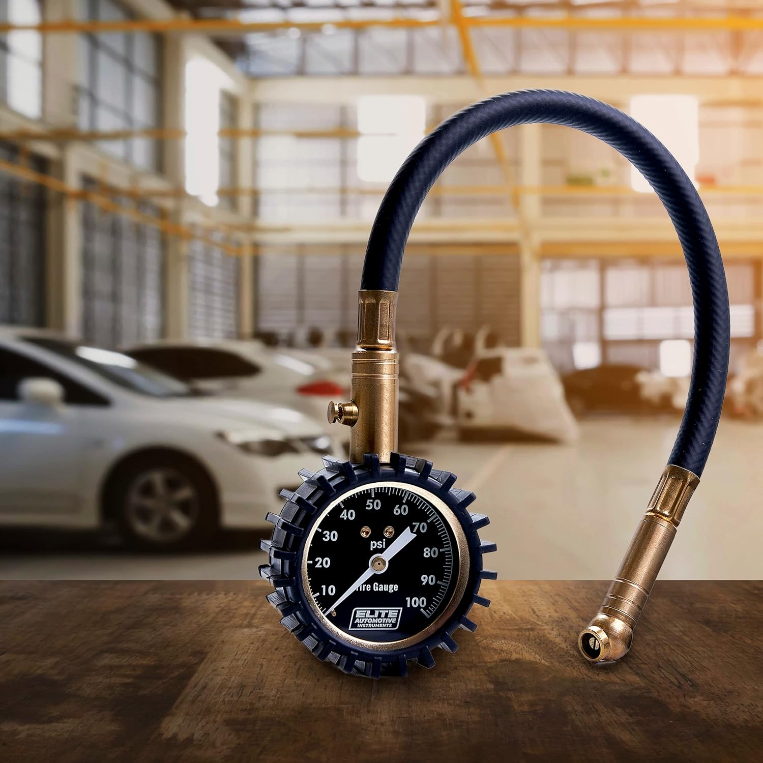 Medidor de presión de neumáticos – 100 PSI
