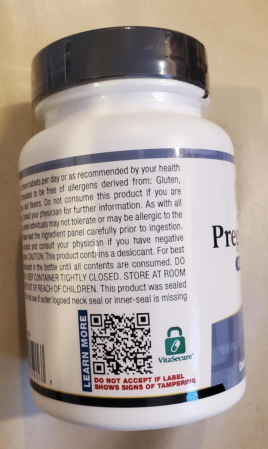 Ortho Molecular Product Pregnenolone — 10 mg – 100 Tabletas (Cantidad de 2)