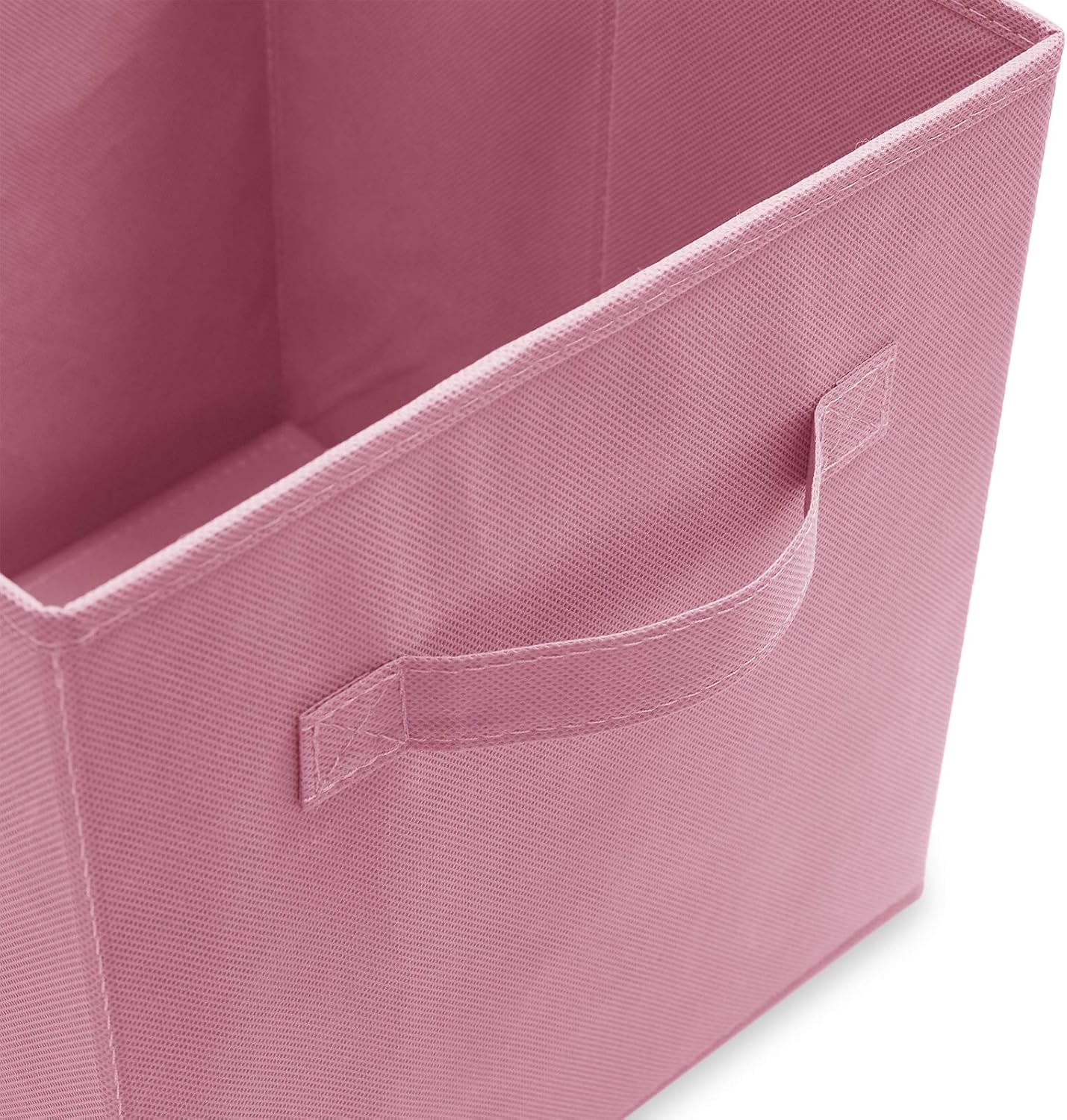 Casafield juego de 6cubos de almacenamiento plegables de tela, canastas de tela plegables de 11pulgadas, para estantes, cubos organizadores