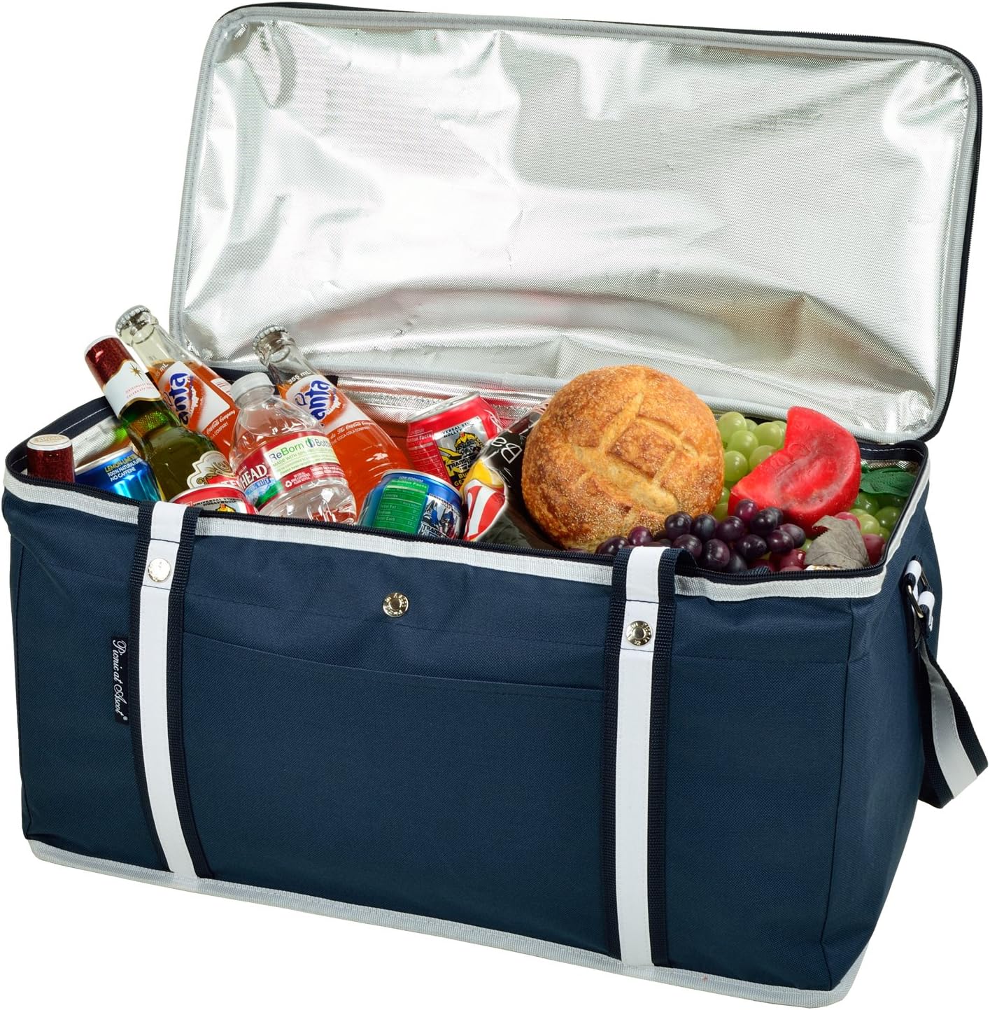 California Berkeley – Hielera semirígida plegable a prueba de fugas con licencia de Golden Bears para 64 latas, diseñada y aprobada por calidad en