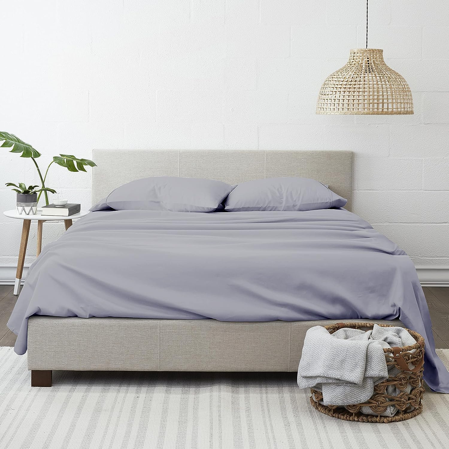 Juego de sábanas divididas tamaño King para cama ajustable, sábanas de algodón divididas tamaño King con bolsillos profundos, 5 piezas, sábanas