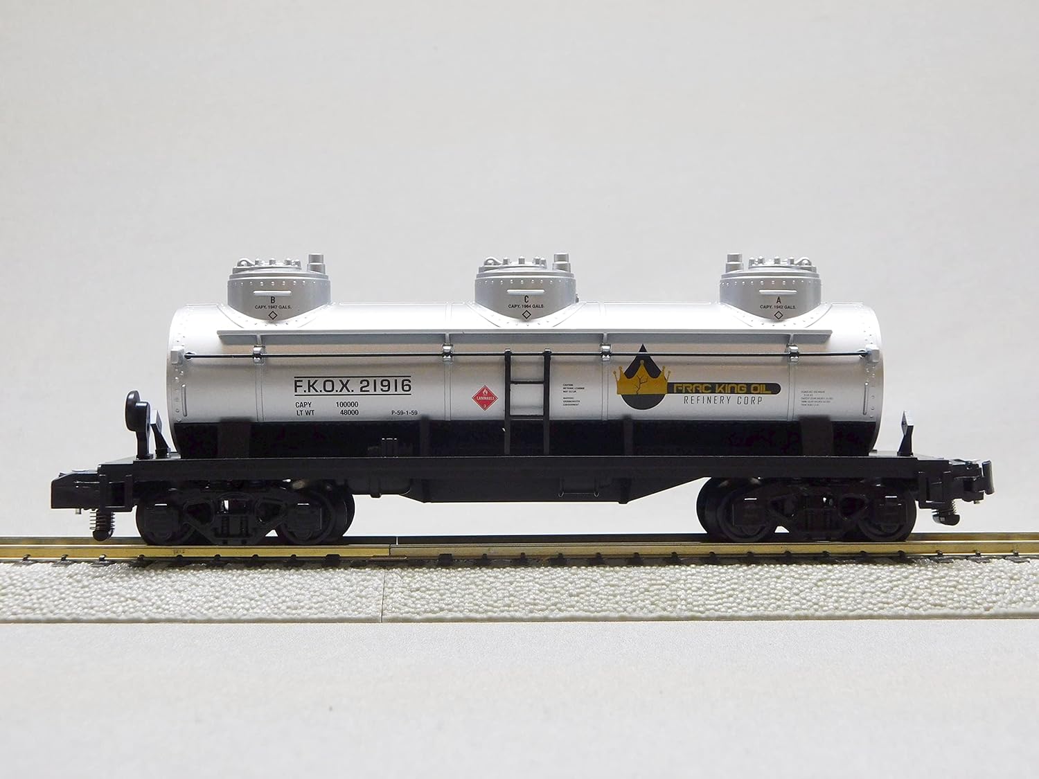 American Flyer FRAC-King 3 Dome Tank CAR #21916 calibre S
