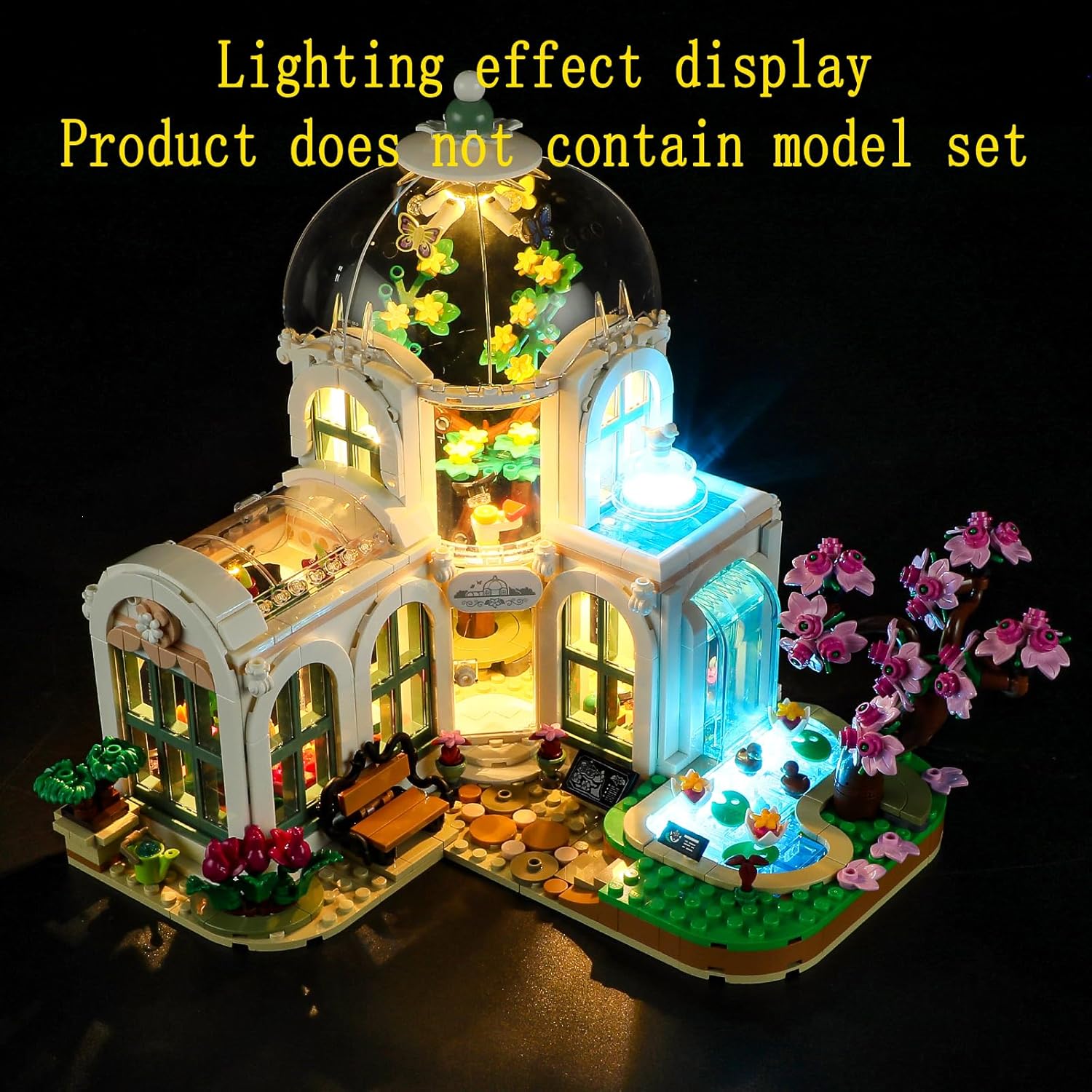 GEAMENT Kit de luz LED compatible con Lego Botanical Garden – para amigos 41757 juego de modelos (juego de modelos no incluido)