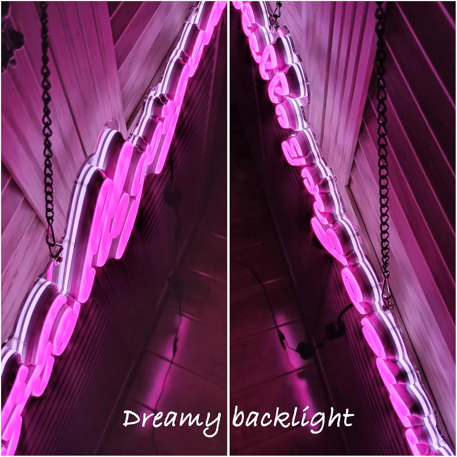 Novelty – Luces LED de pared, neón, para barra, bar de club, dormitorio, ventana, hotel, bar, cafetería, boda, fiesta de cumpleaños, regalos