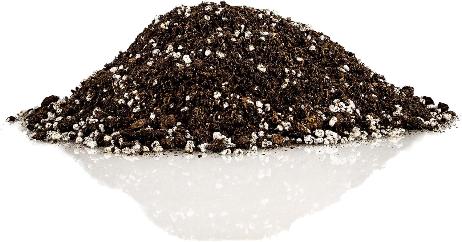 Gardenera Suelo orgánico prémium para macetas, mezcla de tierra para suculentas y cactus, mezcla premezclada de drenaje rápido, perlita hortícola