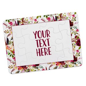 Create Your Own Puzzle – Personalized Pregnancy Announcement – Wedding Proposal Ideas – Custom Jigsaw Puzzle – Floral Design – CYOP0022 Create Your Own Puzzle – Personalized Pregnancy Announcement – Wedding Proposal Ideas – Custom Jigsaw Puzzle – Floral Design – CYOP0022