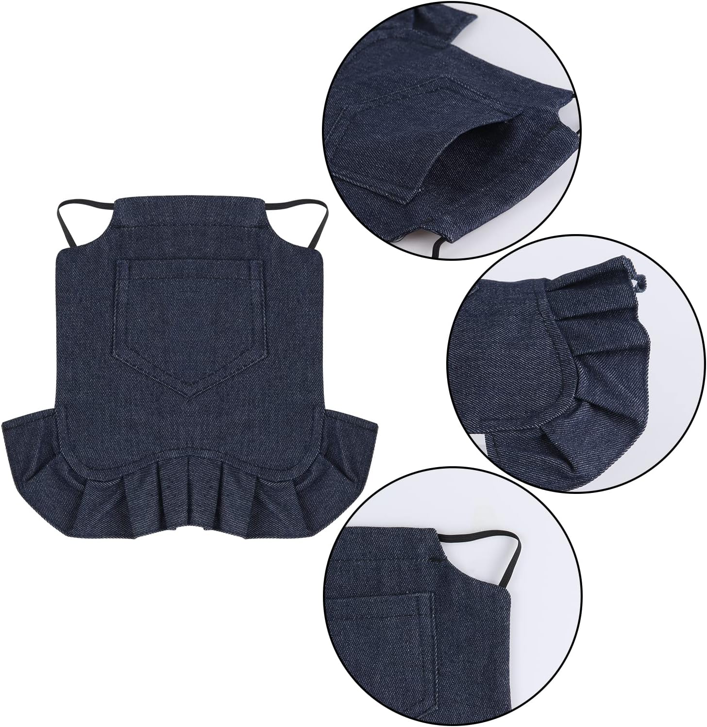 JITEYOU Sillines de pollo, 4 piezas de monturas para gallinas para delantal de gallina para aves de corral protector de plumas fijador suministros