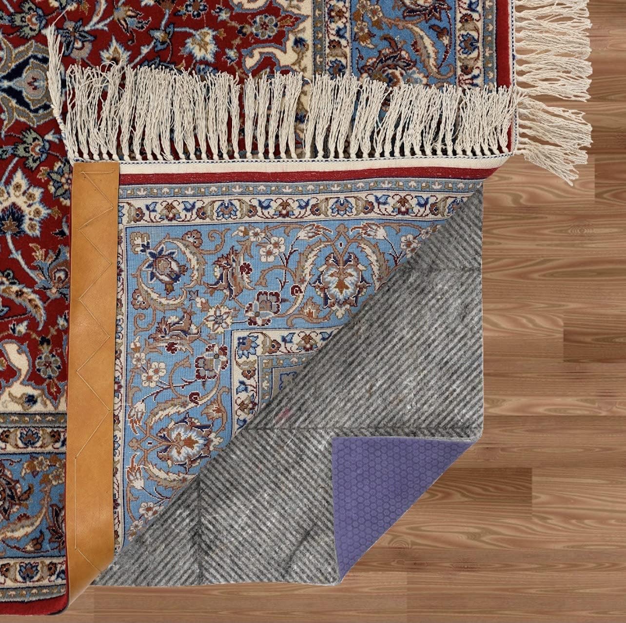 Alfombrilla de fieltro y goma Durahold Plus(TM) de 9’x12′ para suelos duros