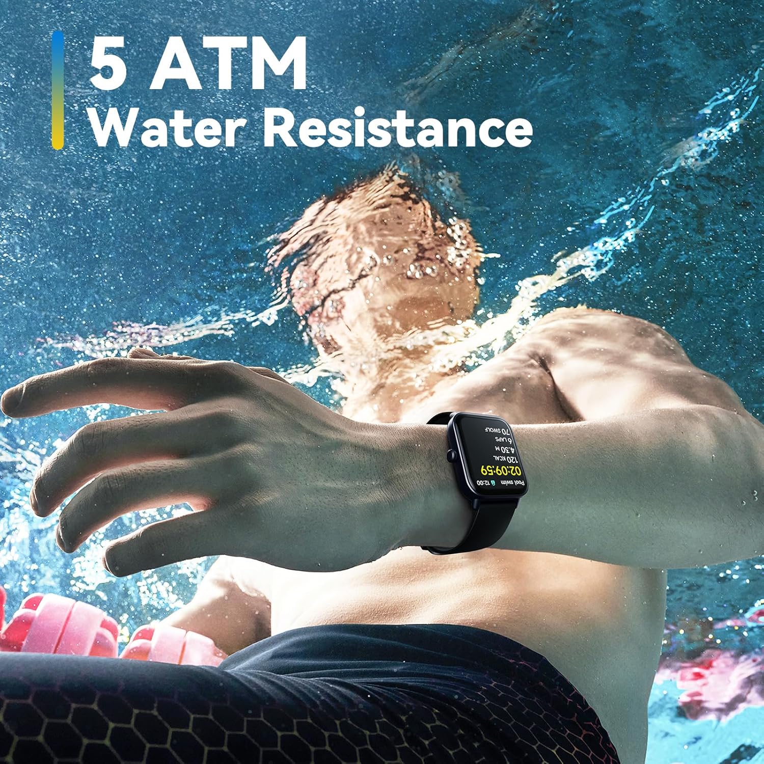 ENOMIR Reloj inteligente para mujeres y hombres con llamada Bluetooth, reloj inteligente con Alexa integrado, monitor de sueño SpO2 de frecuencia