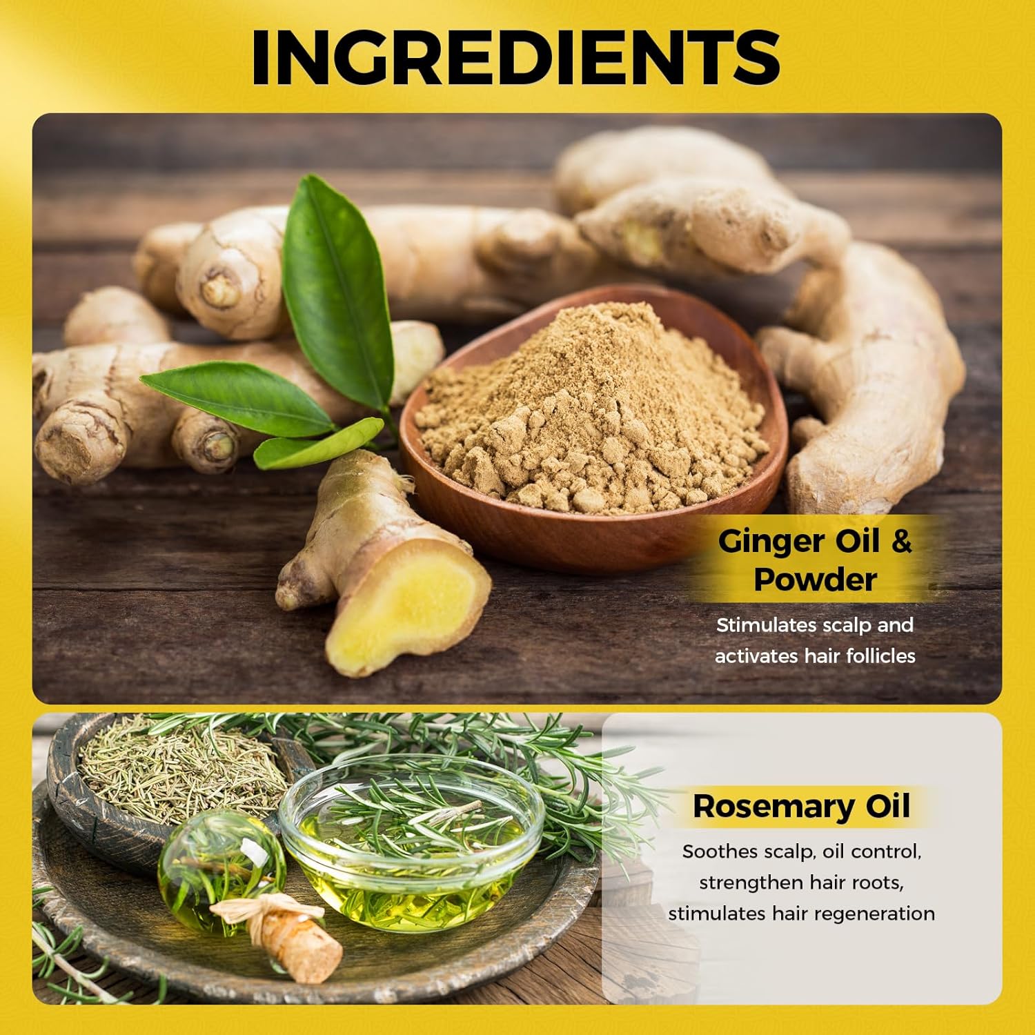 Barra de champú para el crecimiento del cabello, limpieza profunda del cuero cabelludo, masaje para el crecimiento del cabello, barra de champú
