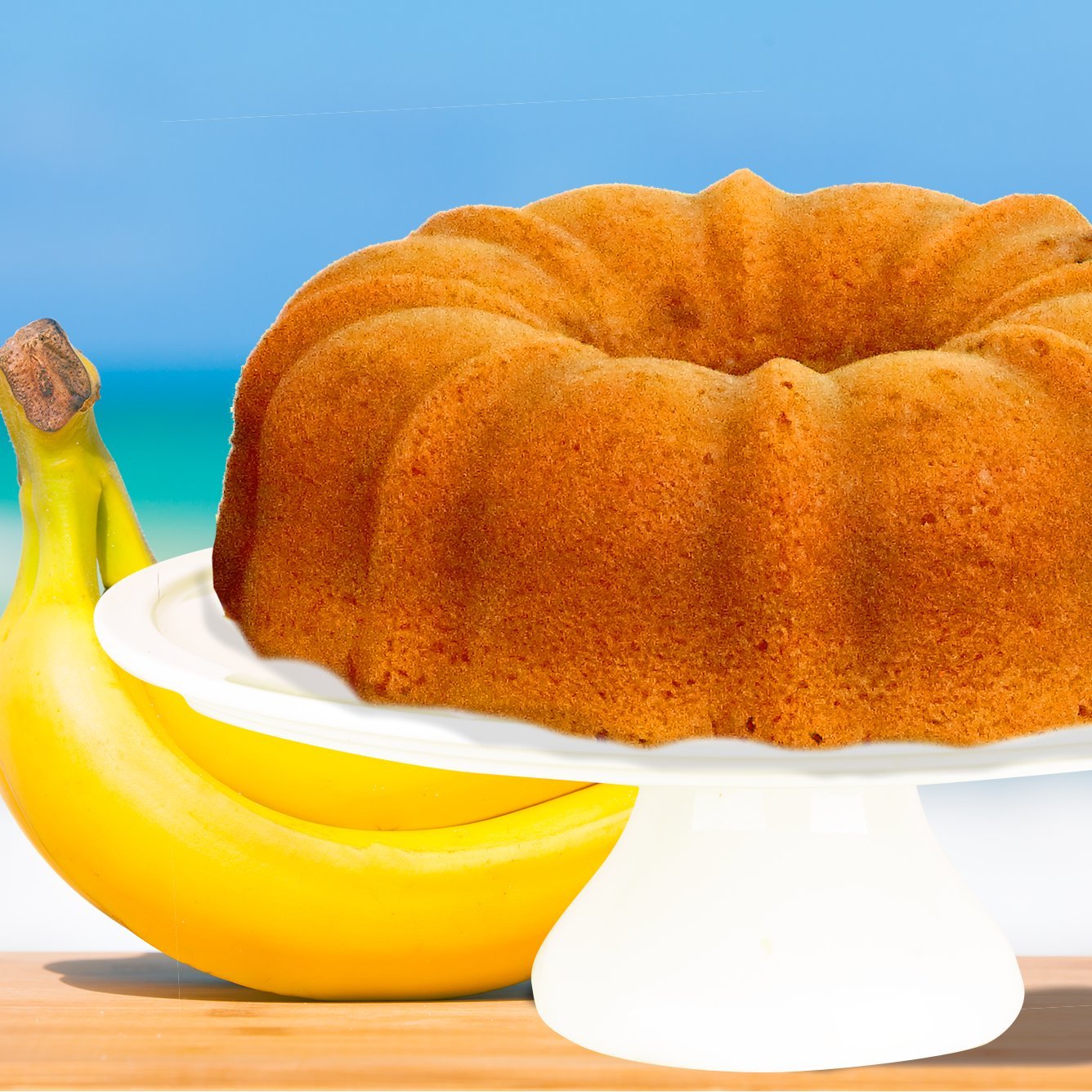 The Bahamas Rum Cake Factory Ole Nassau Banana Ron Cake, 20 onzas