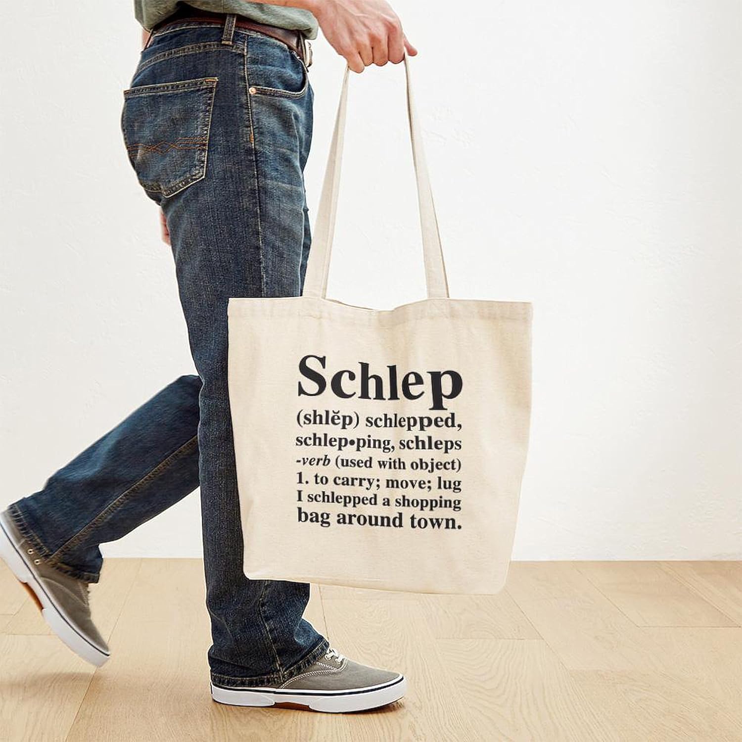 CafePress Jewish Oy Tote Bag Canvas Tote