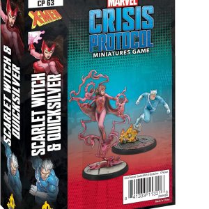 Marvel Crisis Protocol Scarlet with and Quicksilver Character Pack Marvel Crisis Protocol Scarlet with and Quicksilver Character Pack