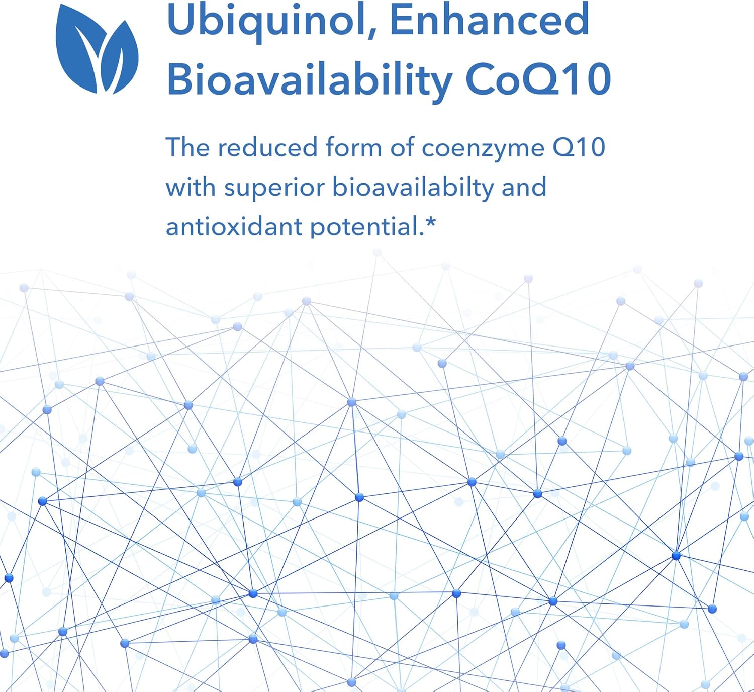 Allergy Research Group – CoQH-CF Ubiquinol – Antioxidante CoQ10, Estable, Biodisponible – 60 cápsulas blandas