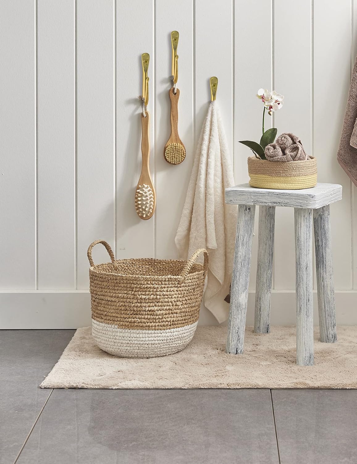 Ganchos decorativos para pared, ganchos de pared para colgar abrigos, sombreros y bolsos, ganchos versátiles para toallas para baños o cocina,