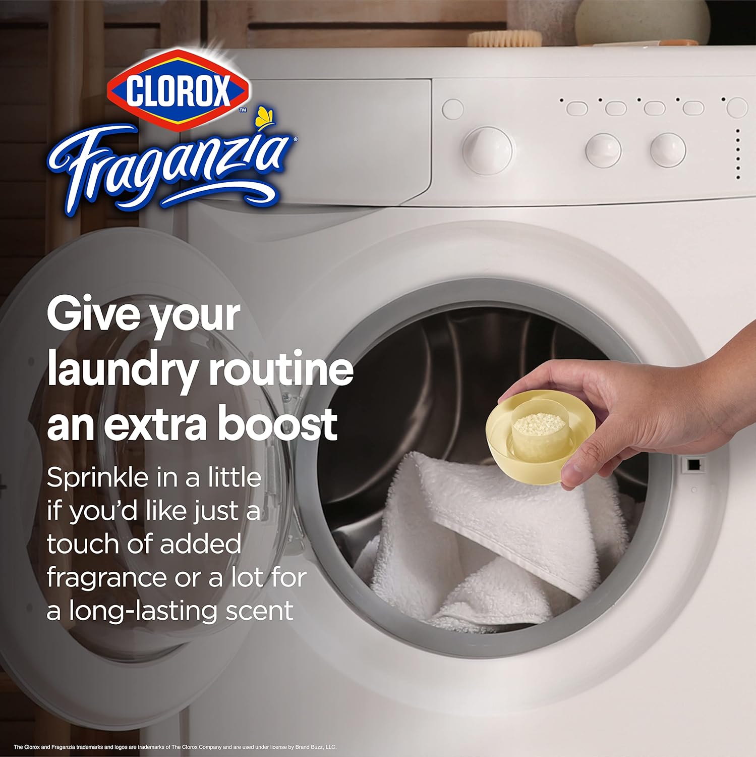 Clorox Fraganzia – Cristales potenciadores de aroma en aroma a vainilla, 70 onzas  Cristales potenciadores de aroma para lavandería  Potenciador de