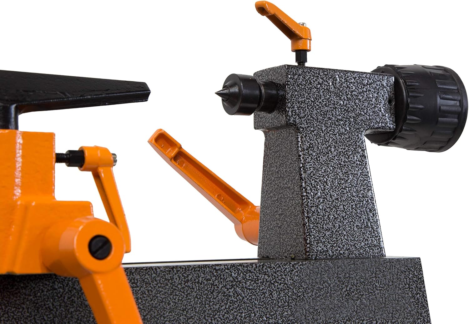 WEN LA3421 – Mini torno de madera de sobremesa de velocidad variable de 3.2 amperios, 8 x 13 pulgadas, negro y WEN LA4444 Juego de mandíbulas