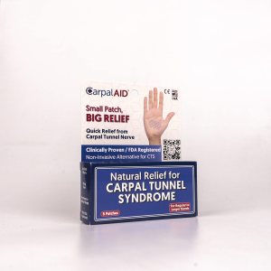 Alivio del síndrome del túnel carpiano, soporte autoadhesivo para alivio (grande 5 piezas) Alivio del síndrome del túnel carpiano, soporte autoadhesivo para alivio (grande 5 piezas)