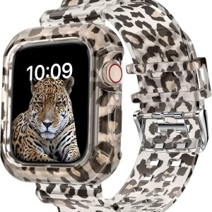 DABAOZA Compatible con Apple Watch Band transparente de 1.496 pulgadas, 1.575 pulgadas, 1.614 pulgadas, 1.654 pulgadas, 1.732 pulgadas, 1.772 DABAOZA Compatible con Apple Watch Band transparente de 1.496 pulgadas, 1.575 pulgadas, 1.614 pulgadas, 1.654 pulgadas, 1.732 pulgadas, 1.772