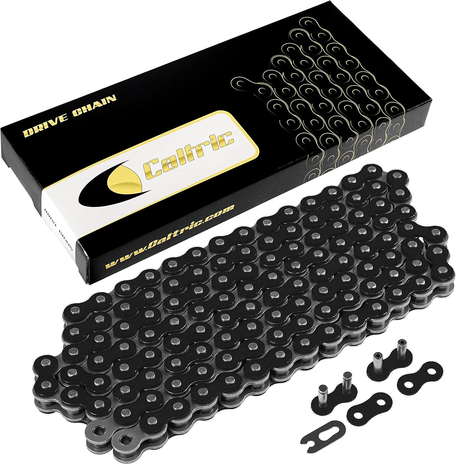 For Black Drive Chain for Kawasaki Versys 650 KLE650 Abs 2007-2018 Mod-ZTF1-11181