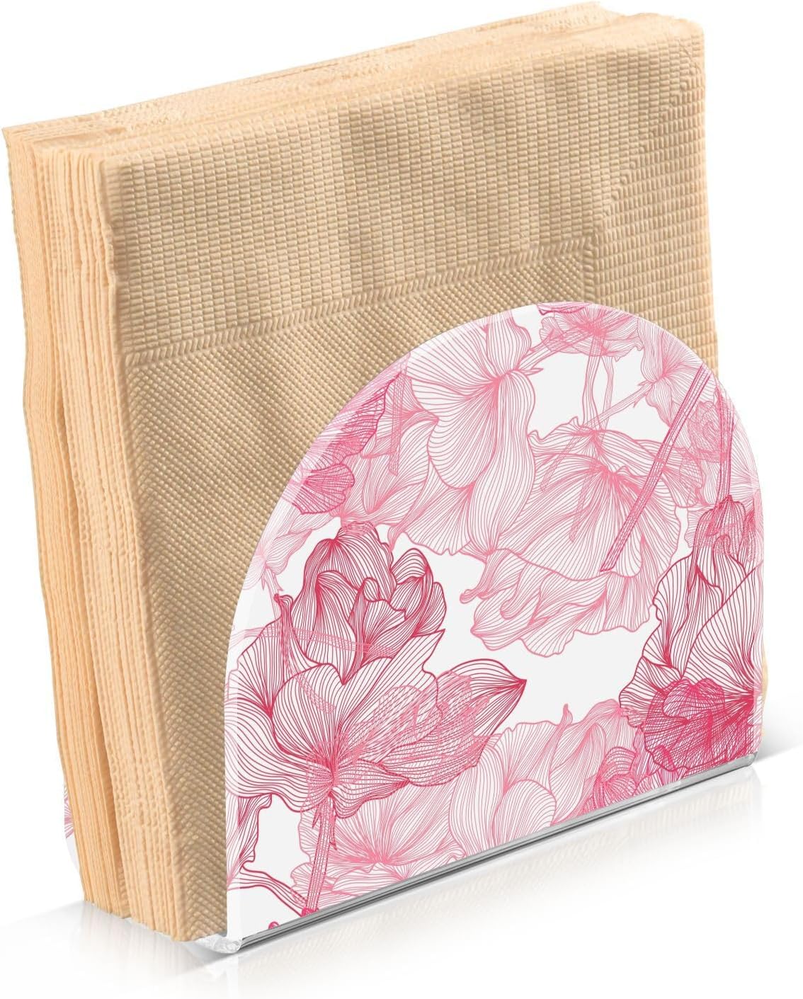 Servilletero de acrílico  Soporte para toallas de papel en transparente  Moderno soporte decorativo para servilletas de invitados para el hogar,