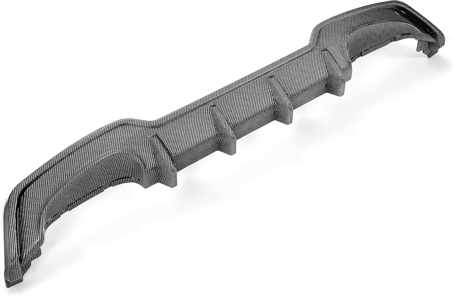 HECASA Difusor trasero compatible con Toyota Corolla Hatchback 2019-2022 y Toyota Auris Hatchback, difusor de parachoques trasero, divisor de cenefa