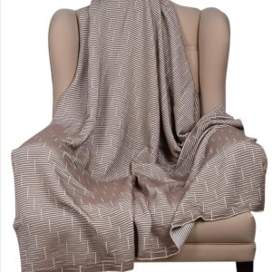 Norry Design Manta de punto para niños y adultos para mantenerse caliente Se utiliza en sofá, sofá y cama Línea de otoño de felpa suave de algodón Norry Design Manta de punto para niños y adultos para mantenerse caliente Se utiliza en sofá, sofá y cama Línea de otoño de felpa suave de algodón