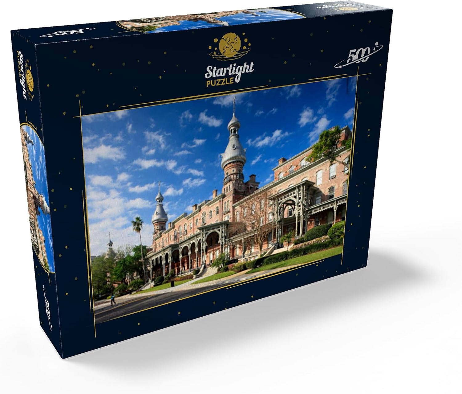MyPuzzle Tampa Bay Hotel with Henry Plant Museum en Tampa On The Gulf Coast, Florida – Rompecabezas prémium de 500 piezas para adultos