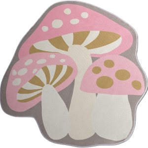 TIPIPARK Alfombra de hongo grande antideslizante suave lavable para dormitorio, baño, sala de estar TIPIPARK Alfombra de hongo grande antideslizante suave lavable para dormitorio, baño, sala de estar