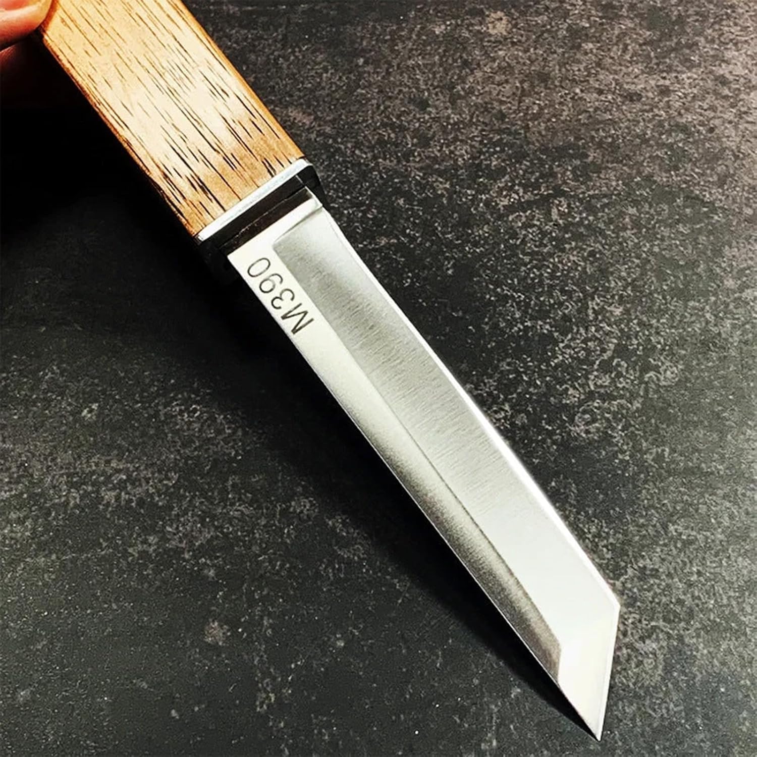 Juego de cuchillos de doble filo 2 en 1 hechos a mano con dragón y fénix, práctico cuchillo de cocina con funda, cuchillo de cocina de acero