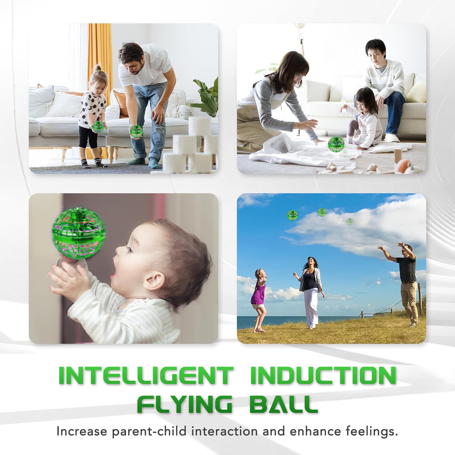 Juguete de bola de orbe volador 2023, juguete volador Boomerang Fly Spinners para niños y adultos, juguete de bola voladora para interiores y
