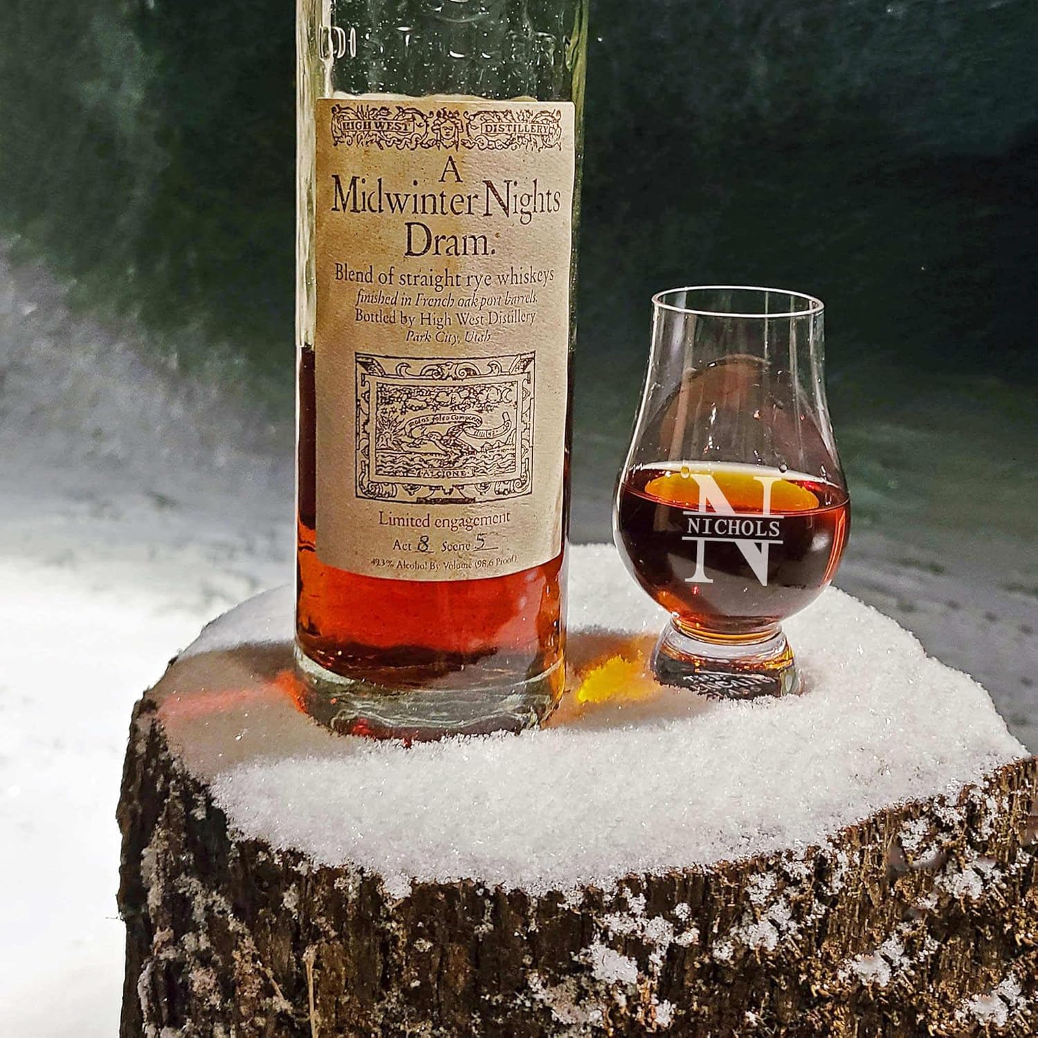 Par de vasos Glencairn grabados (regalo personalizado)