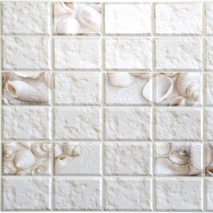 Dundee Deco PG7038-10 – Panel de pared 3D de cloruro de polivinilo sintético blanco envejecido, 3.2 pies x 1.6 pies (37.8in x 18.9in), decoración de Dundee Deco PG7038-10 – Panel de pared 3D de cloruro de polivinilo sintético blanco envejecido, 3.2 pies x 1.6 pies (37.8in x 18.9in), decoración de