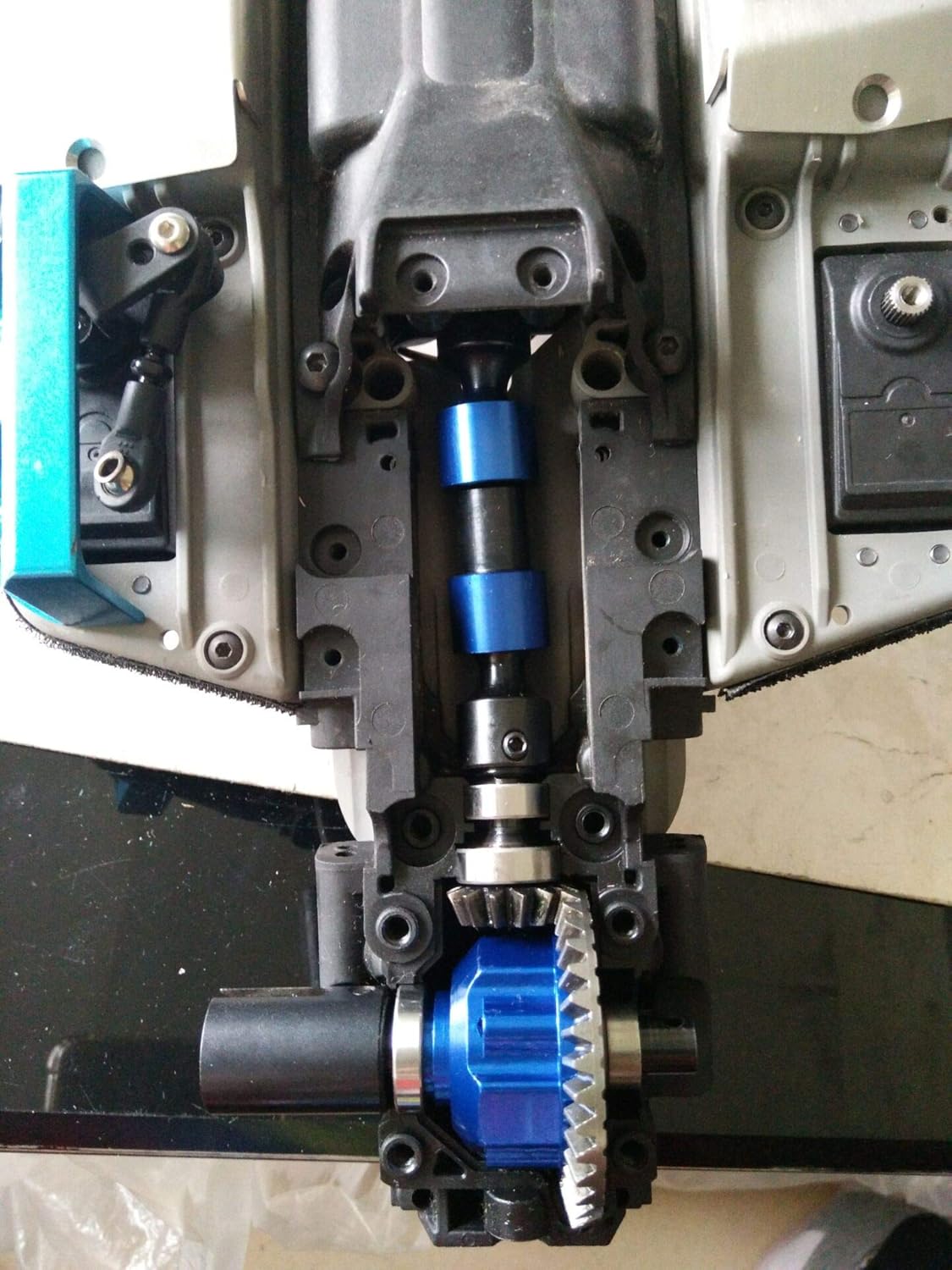 Eje de transmisión central de acero duro CV para Traxxas 110 E Revo Summit y E Revo 2.0 86086-4