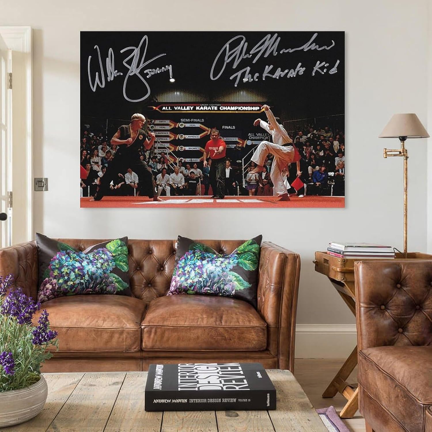 Pósteres de película The Karate Kid de 1984, pósteres firmados de los años 80, pósteres vintage geniales, impresiones artísticas en lienzo para