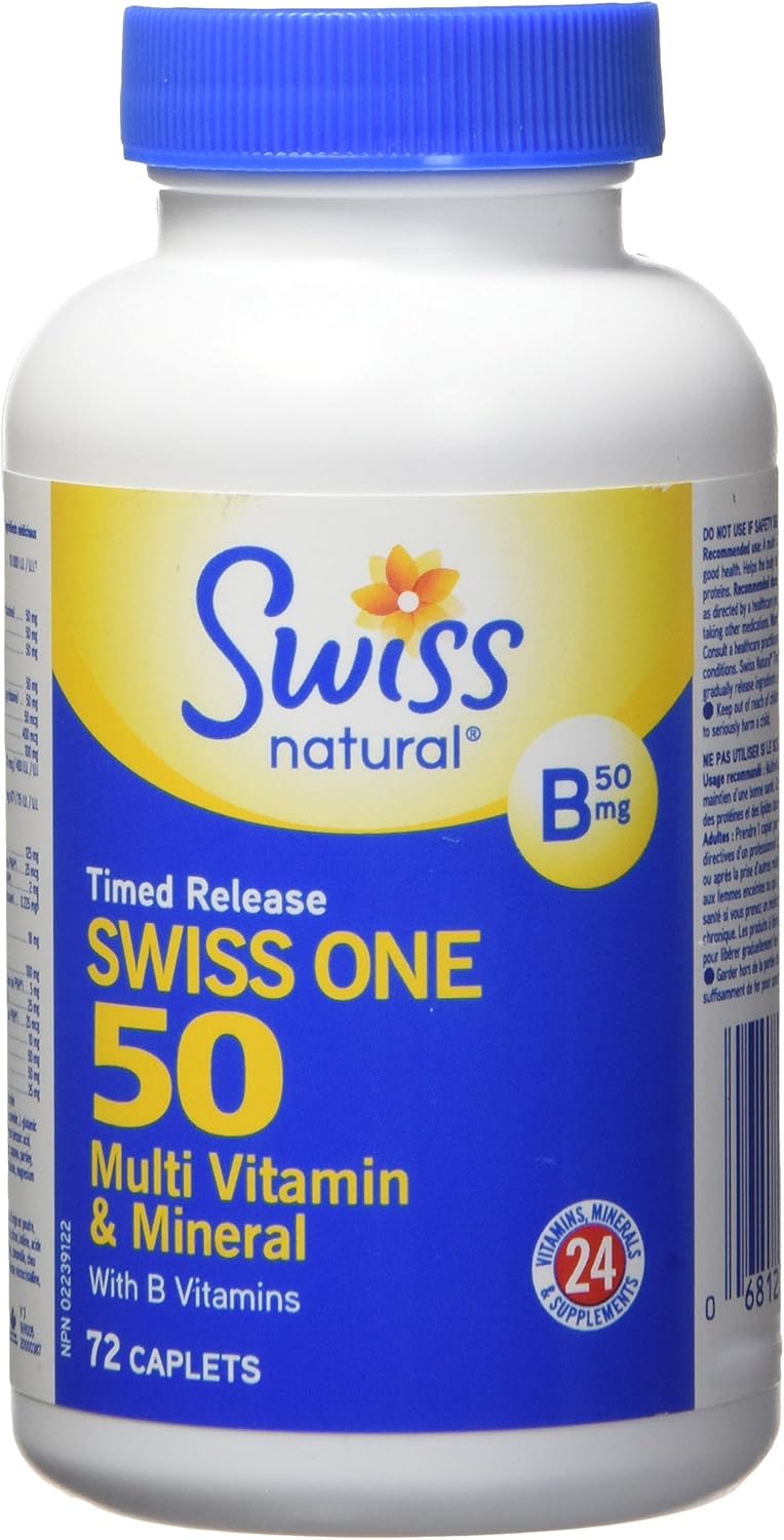 Swiss One – Multivitaminas y minerales con complejo B