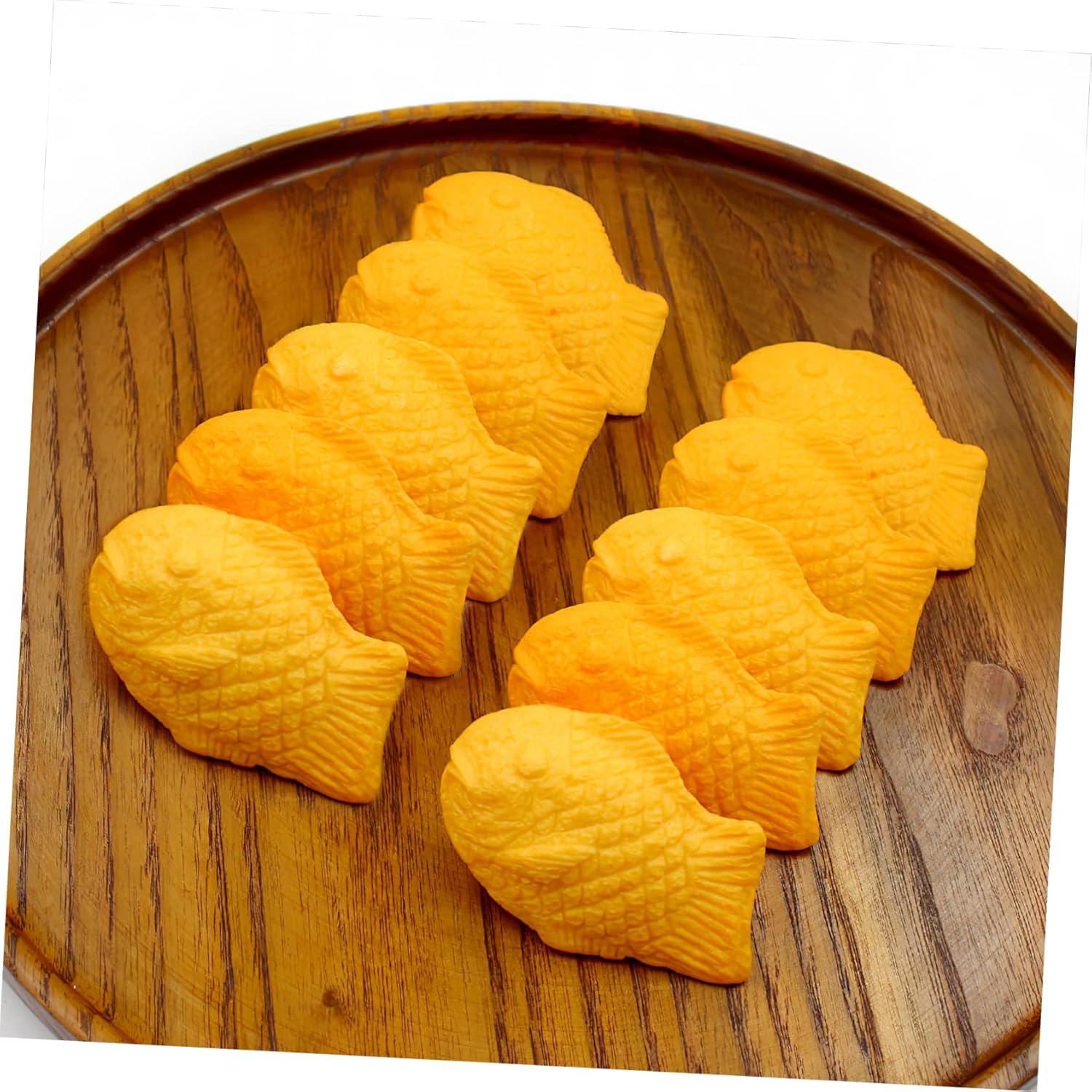 iplusmile 2 piezas de comida falsa de sushi para jugar, comida falsa para cocina, juguetes de cocina, juego de cocina realista, postre artificial,