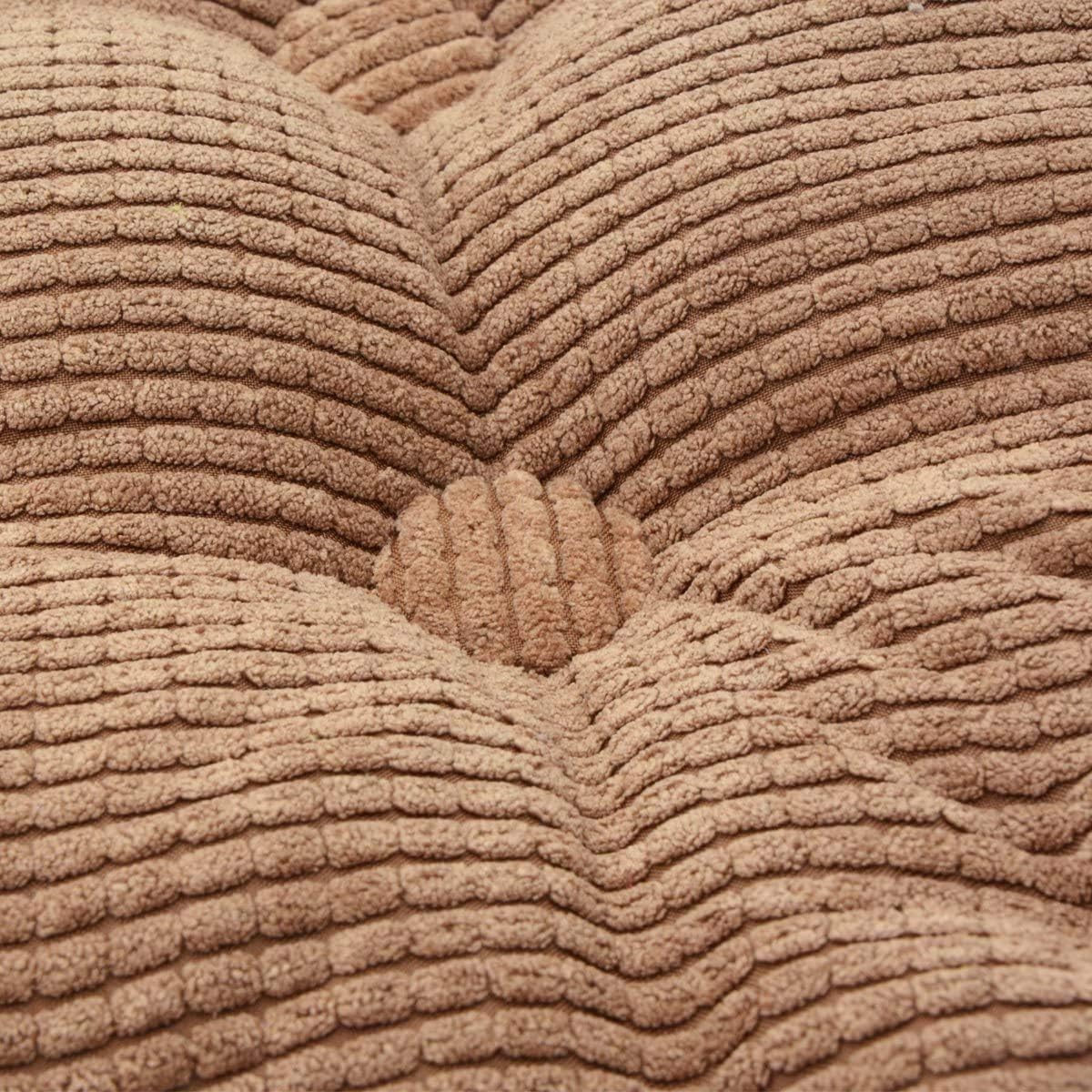 Mairuker Cojines de asiento redondos, rellenos de espuma EPE, cojines de silla para interiores, cojines gruesos de tatami, almohadillas de almohada