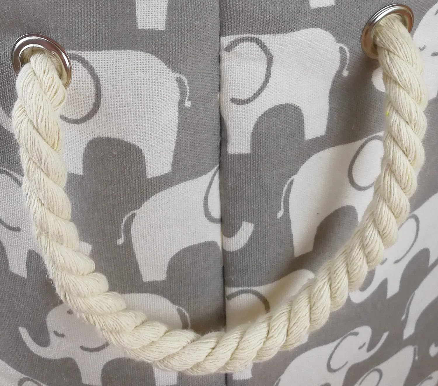 Cesta de ropa sucia de elefante, plegable, impermeable, de lona, para la ropa sucia, linda canasta de dibujos animados para habitación de los niños,