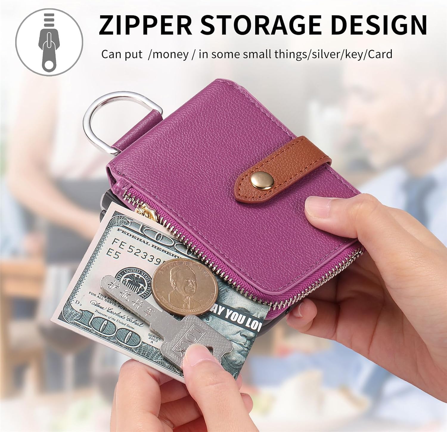 Asuwish Compatible con Samsung Galaxy Z Flip 4 5G 2022 – Funda tipo cartera y ranura para tarjetas, anillo con cierre magnético, a prueba de golpes,