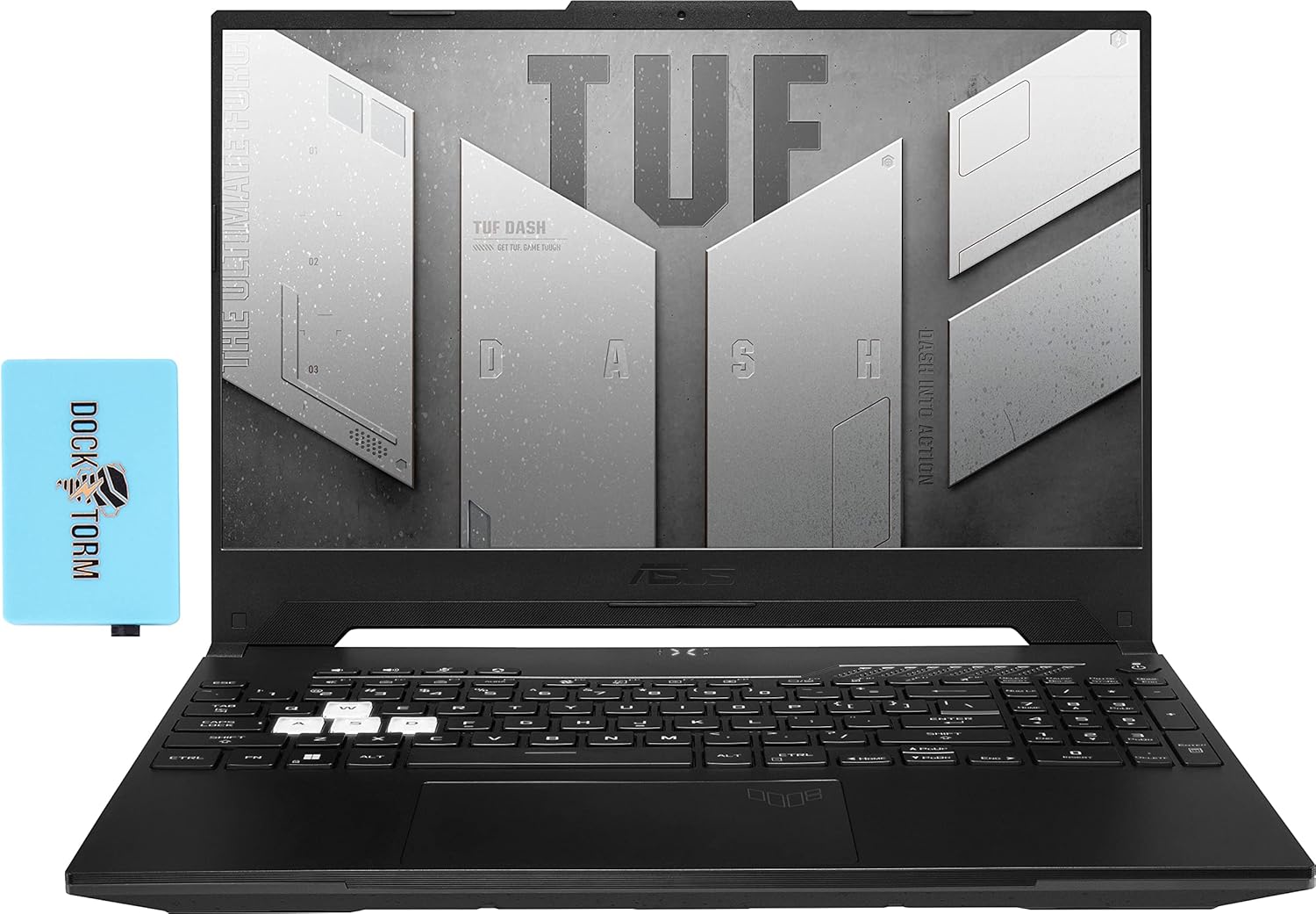 ASUS TUF Dash 15.6″ 144Hz FHD IPS Laptop para juegos (Intel i7-12650H 10-Core, 32GB DDR5 4800MHz RAM, 1TB PCIe SSD, RTX 3070 8GB GDDR6, KYB