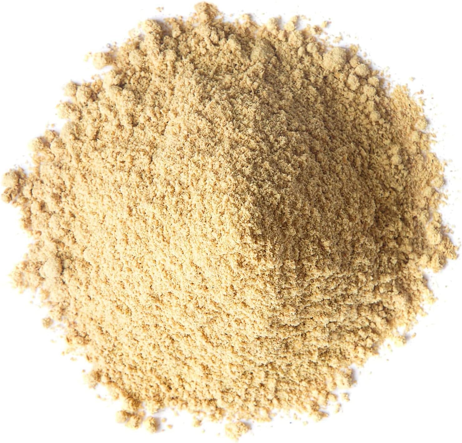 Polvo de maca amarilla orgánica, 4 onzas, sin OMG, Kosher, molido crudo, harina, a granel