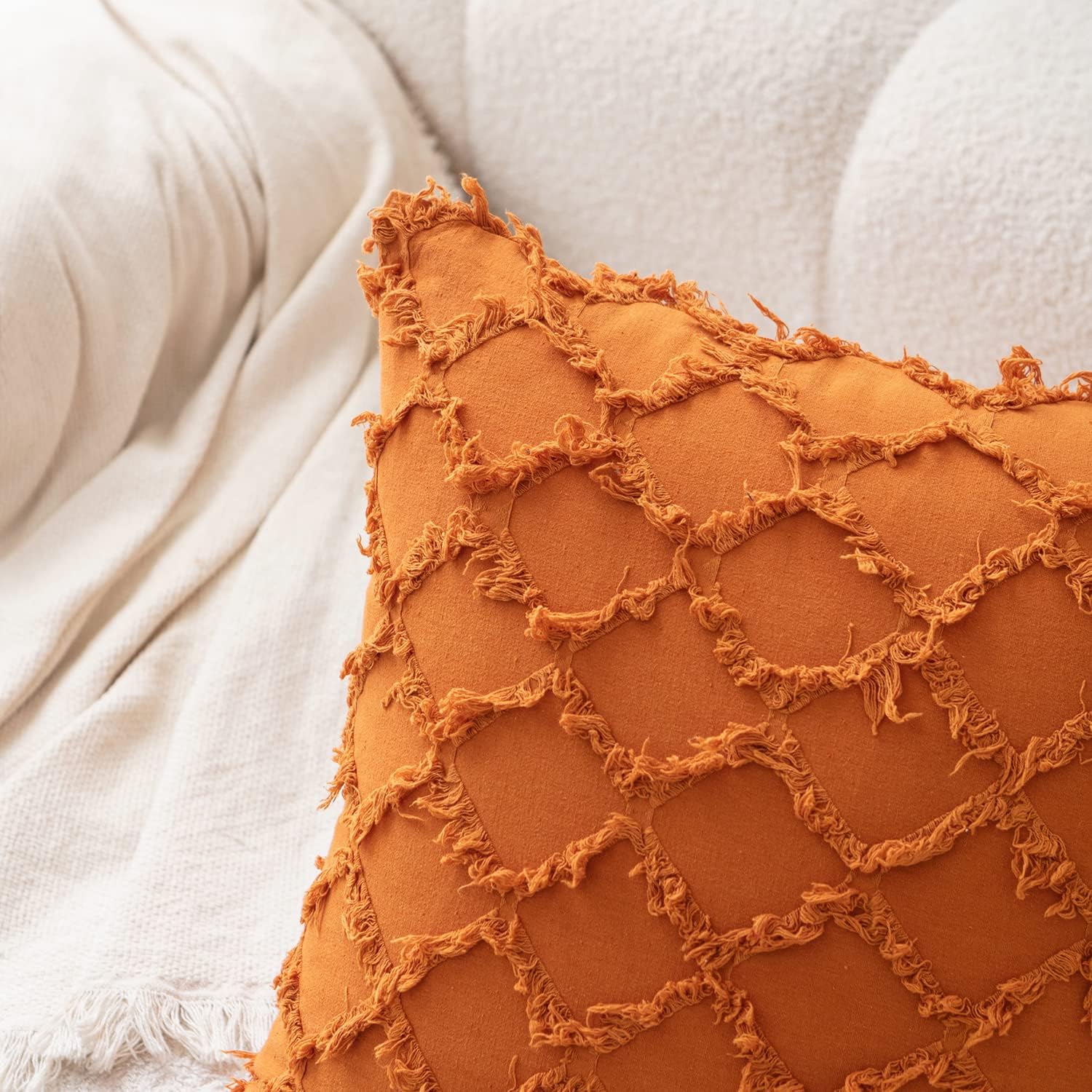 UlikTree Paquete de 2 fundas de almohada de otoño de Halloween, fundas de cojín decorativas cuadradas para sofá, fundas de almohada decorativas de
