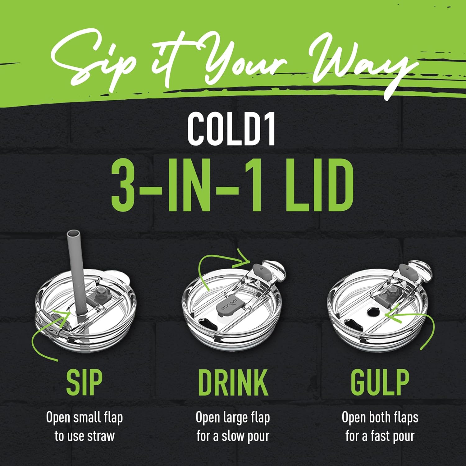 Reduce OG Lilac Bud – Vaso de viaje de acero inoxidable aislado al vacío con tapa para beber y pajilla, mantiene las bebidas frías hasta 24 horas, a