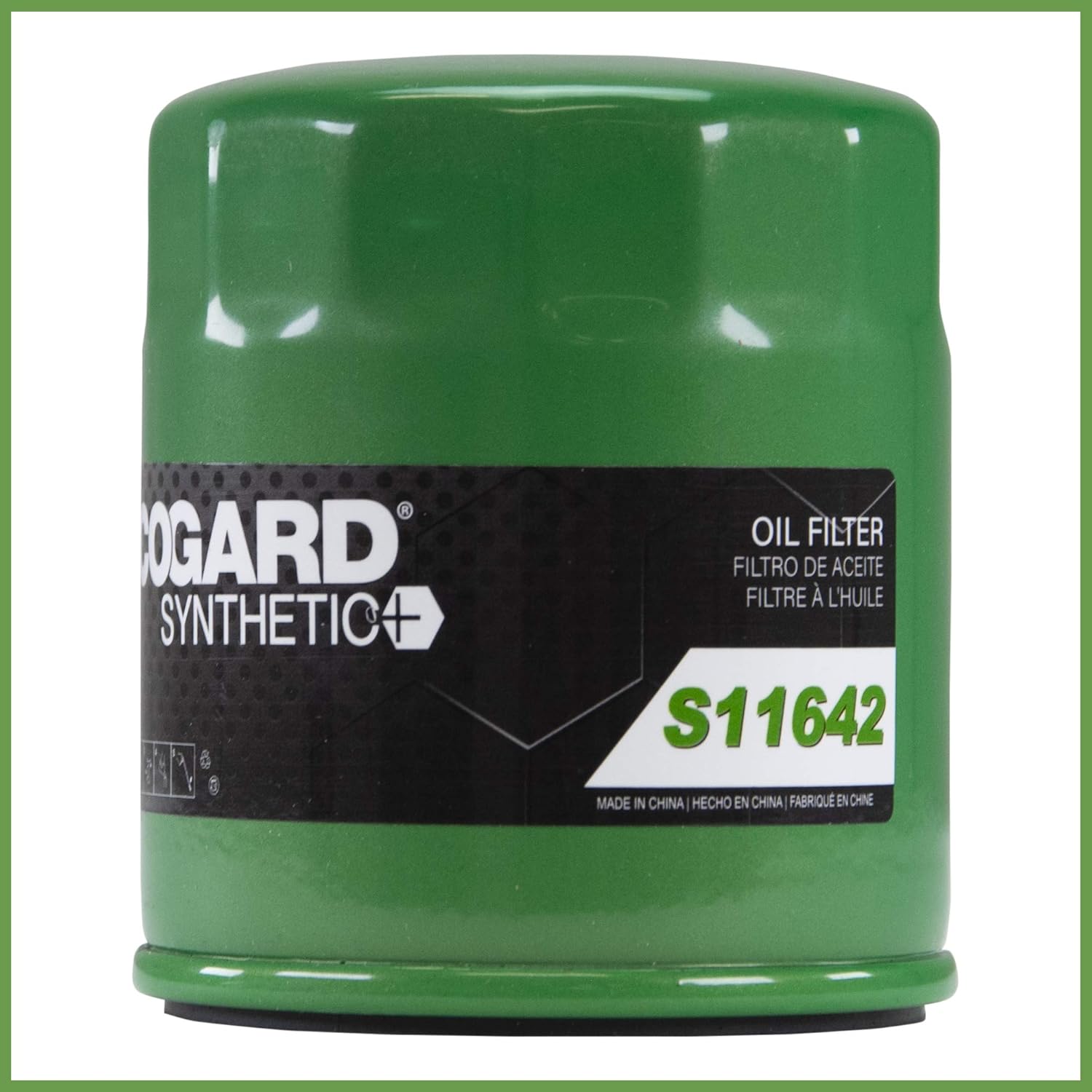 ECOGARD S11642 – Filtro de aceite de motor giratorio para aceite sintético, repuesto prémium para Chevrolet Colorado, Cruze, Equinox, Impala,