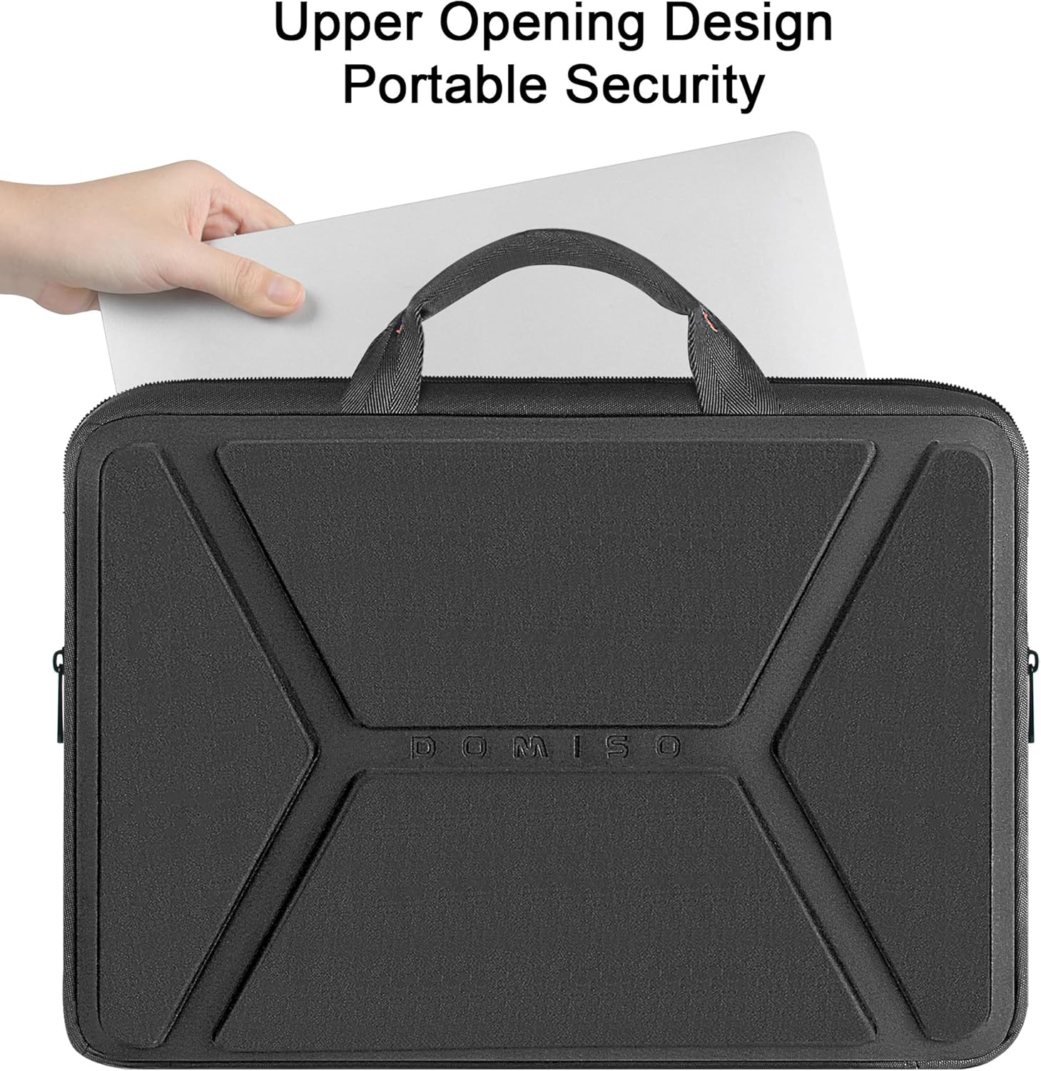 DOMISO Funda protectora para portátil de 17 pulgadas, a prueba de golpes, impermeable, portátil, para portátiles de 17-17.3 pulgadas,
